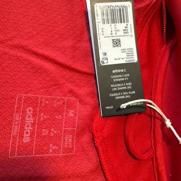 Adidas Tiro 23 League Training Jacket in Red - New With Tags - Picture 12 of 12